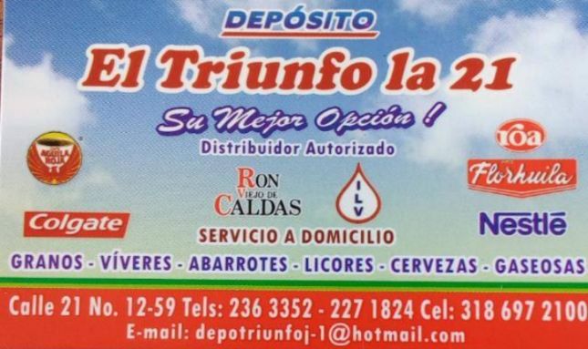 Imagen de Depósito El Triunfo